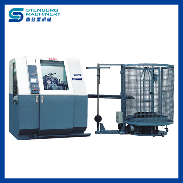 La máquina bobinadora CNC de resorte de doble cono para colchón se envía a clientes en el extranjero (Stenburg Mattress Machinery)