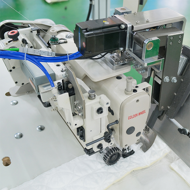 Máquina de coser automática con volante superior tipo almohada para colchón XDB-300