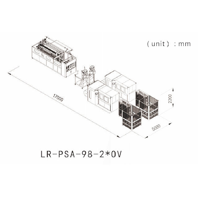 LR-PSA-98P Máquina ensambladora de resortes ensacados de alta velocidad totalmente automática