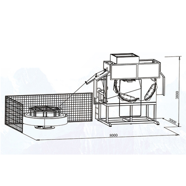 XDB-SF-OL Máquina de estructura de resorte completamente automática para la producción de colchones