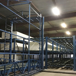 Sistema de almacenamiento de espuma XCK-2400 (bastidor de curado)